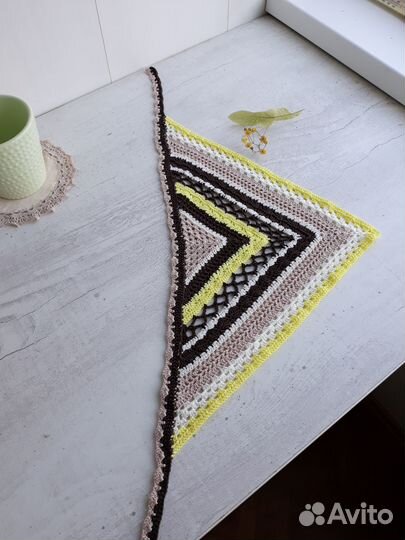 Вязаная косынка