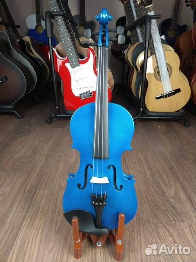 Новая Скрипка antonio lavazza VL-20 BL 1/2 синяя