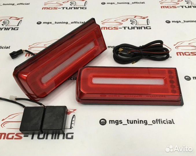 Фонари задние Mercedes G-class стиль w464 2018+