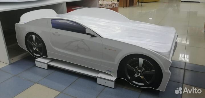 Детская кровать машина Мустанг