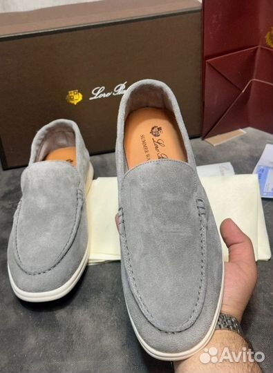 Лоферы Loro Piana легкие