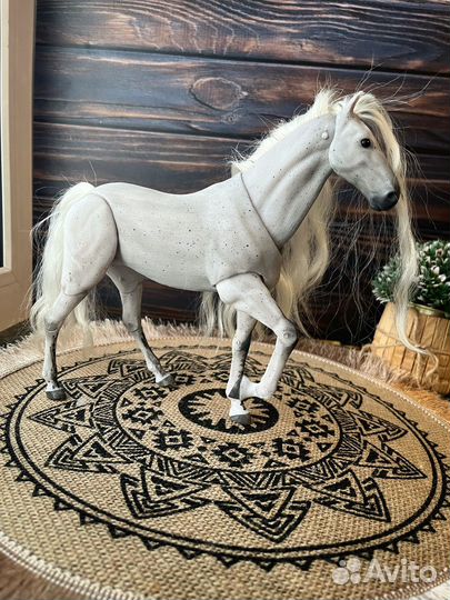 Подвижная лошадь, 3Д