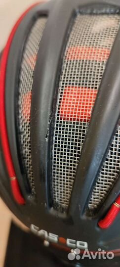 Шлем Casco speedairo rs 2 black- red