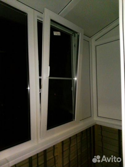 Окно пластиковое глухое