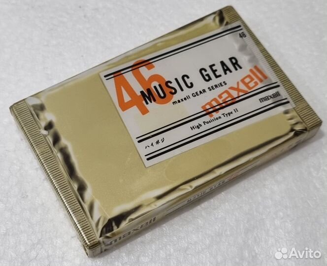 Maxell Music Gear 46 Аудиокассета новая