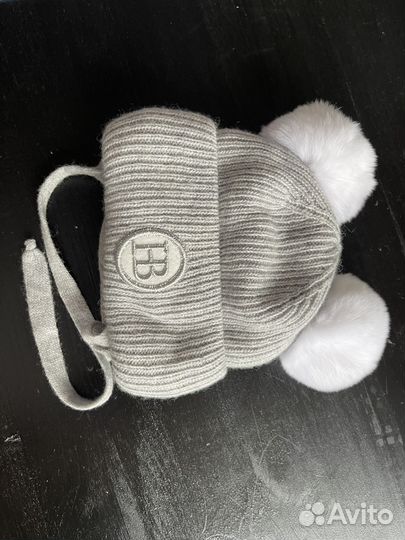 Шапка внутри хлопок для новорожденного Выгжанова