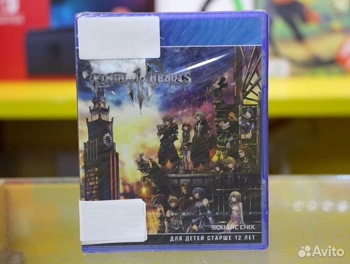 Kingdom Hearts III (3) (PS4, английская версия)