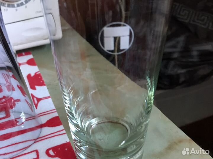 Стакан из богемского стекла