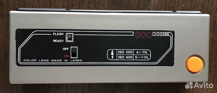 Винтажная камера 110 pocket camera color lens