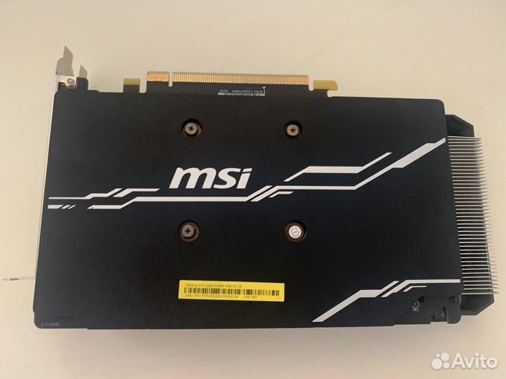 Видеокарта Rtx 2060 super 8gb MSI ventus 66 temp