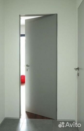 Скрытая дверь под отделку