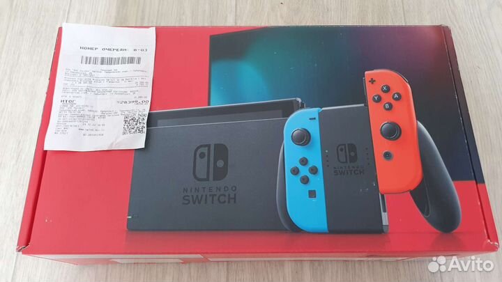 Игровая консоль nintendo switch