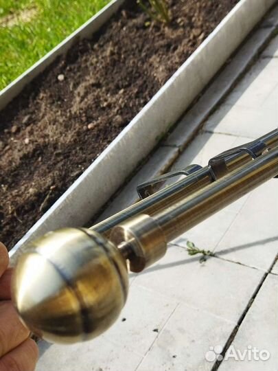 Гардина для штор металл 130 см