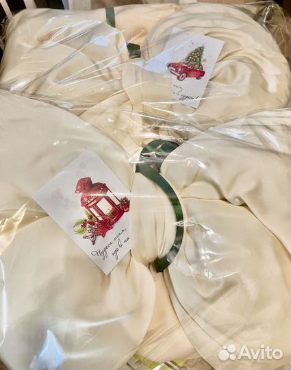 Бант в цвете ваниль