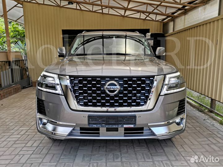 Рестайлинг Nissan Patrol 2022 Y62 2022+ F8jwQ