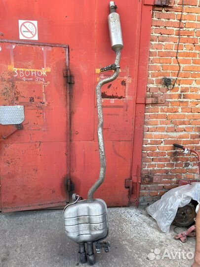 Глушитель (резонатор) VW Passat B6 BKP 2.0 tdi