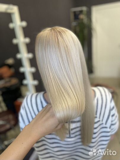 Стрижка и окрашивание волос