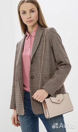 Сумка Michael Kors crossgrain leather small crossb