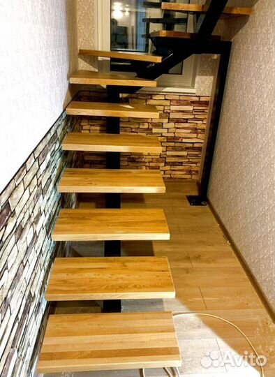 Металлокаркас для лестницы 