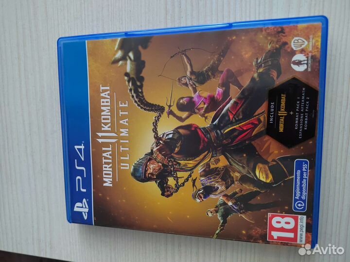 Игры для приставок ps4 Mortal Kombat 4