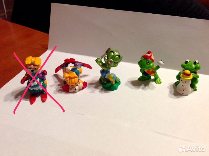 Фигурки из киндер-сюрприза