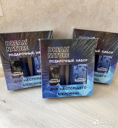 Мужской набор гель+шампунь