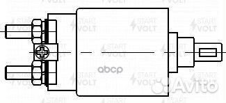 Реле втягивающее стартера VSR 1113 startvolt