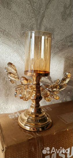 Подсвечник хрусталь