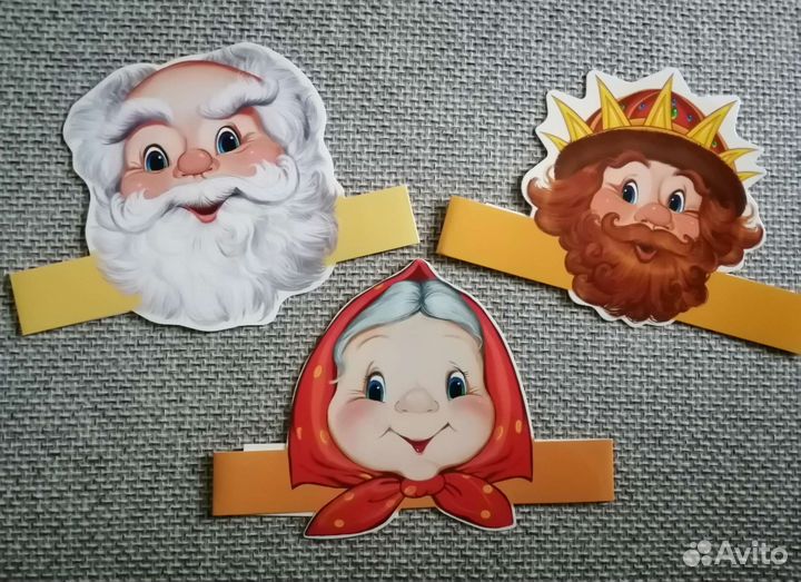 Маска ободок на утренник новая