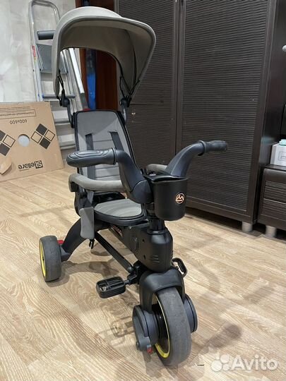 Детский трехколесный велосипед складной luxmom