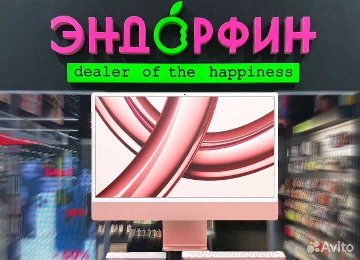 iMac 24 дюйма M3 16/256GB Pink