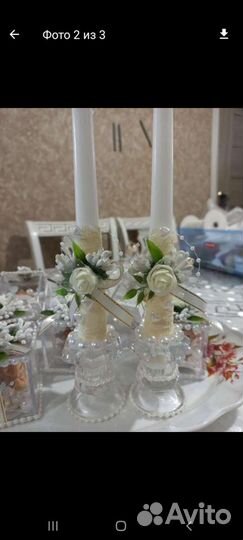 Свечки для крещения