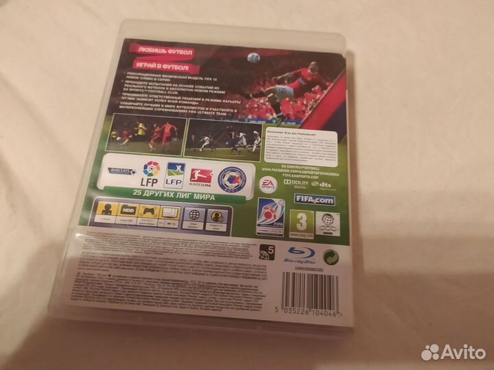 FIFA 12 Ps3 Playstation 3 лицензия