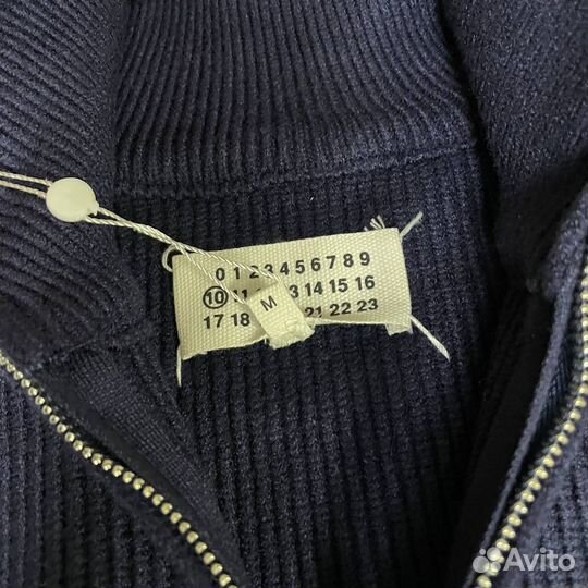 Кардиган Maison Margiela синий Old Money