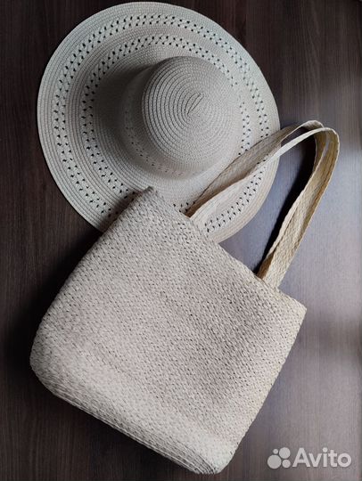 Пляжная сумка+шляпа