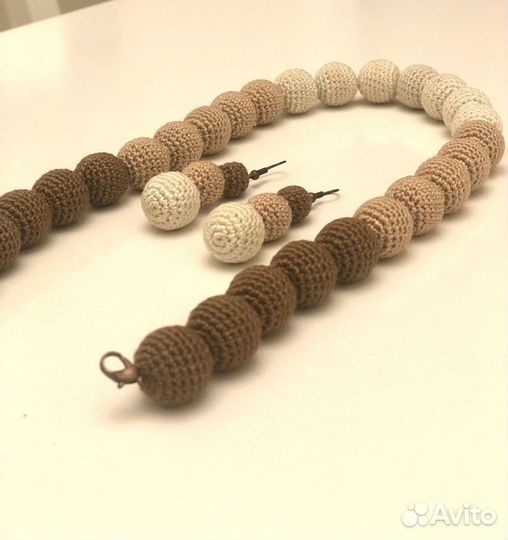 Бусы и серьги