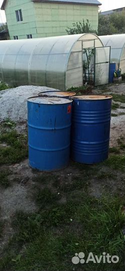 Бочки металлические