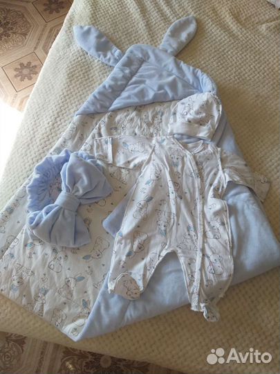 Конверт на выписку для мальчика