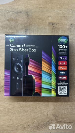 Тв приставка Sberbox