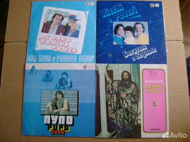 Пластинки - Итальянцы, французы, испанцы и др