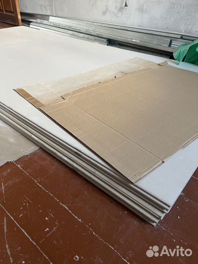 Продам гипсокартон knauf 9,5 мм и профиль knauf