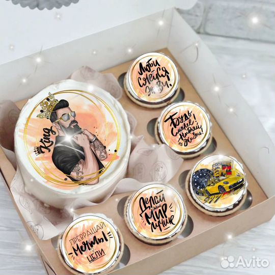 Набор бенто и капкейки, трайфлы