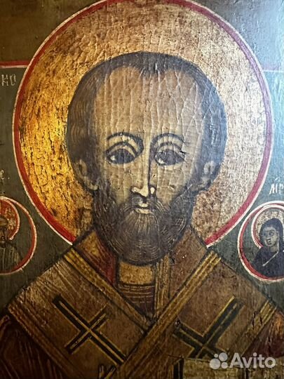 Икона николай чудотворец 19 век