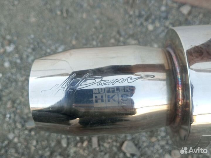 Выхлопная банка прямоток