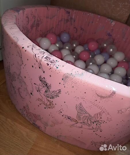 Сухой бассейн с шариками новый