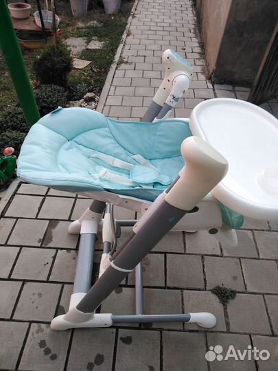 Стульчик для кормления 3в1 шезлонг nuovita