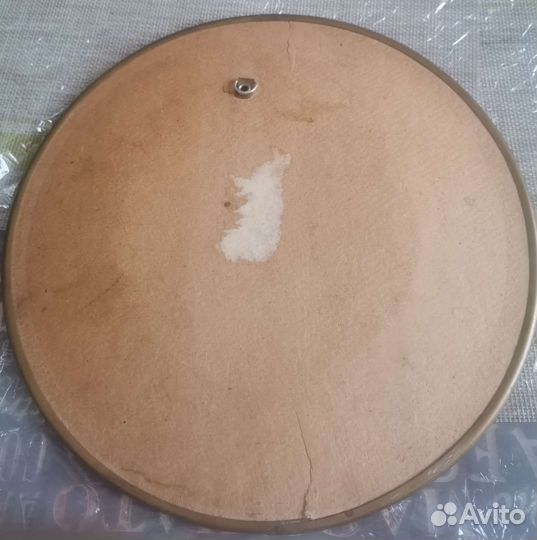 Декоративное панно из соломки парусник - 