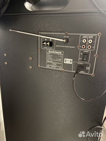 Музыкальная колонка с блютузом и караоке