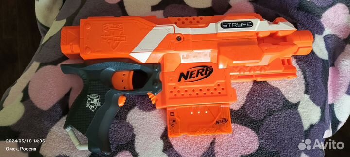 Бластер nerf