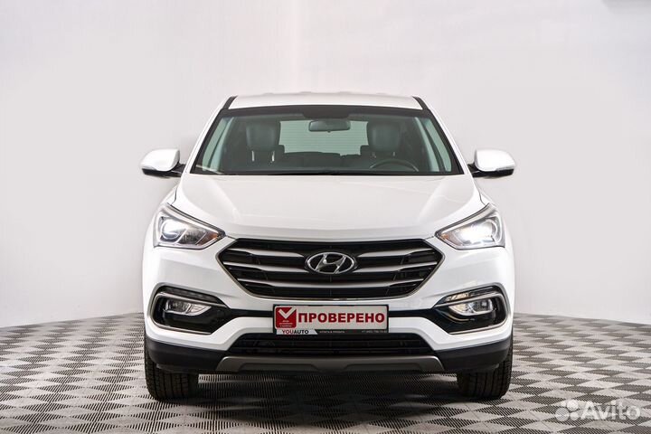 Hyundai Santa Fe 2.4 AT, 2018, 112 000 км